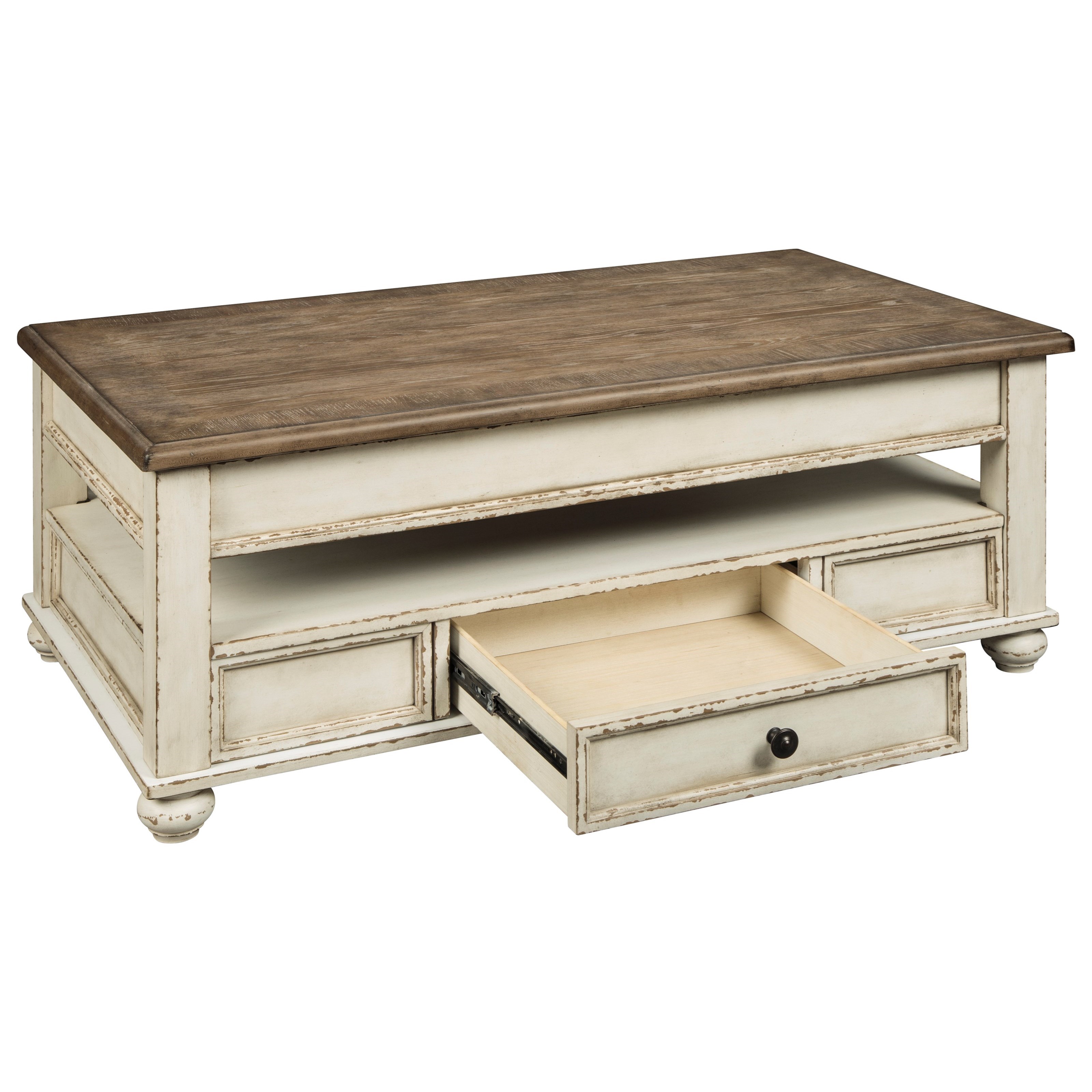 Decatur farmhouse lift top coffee table discount